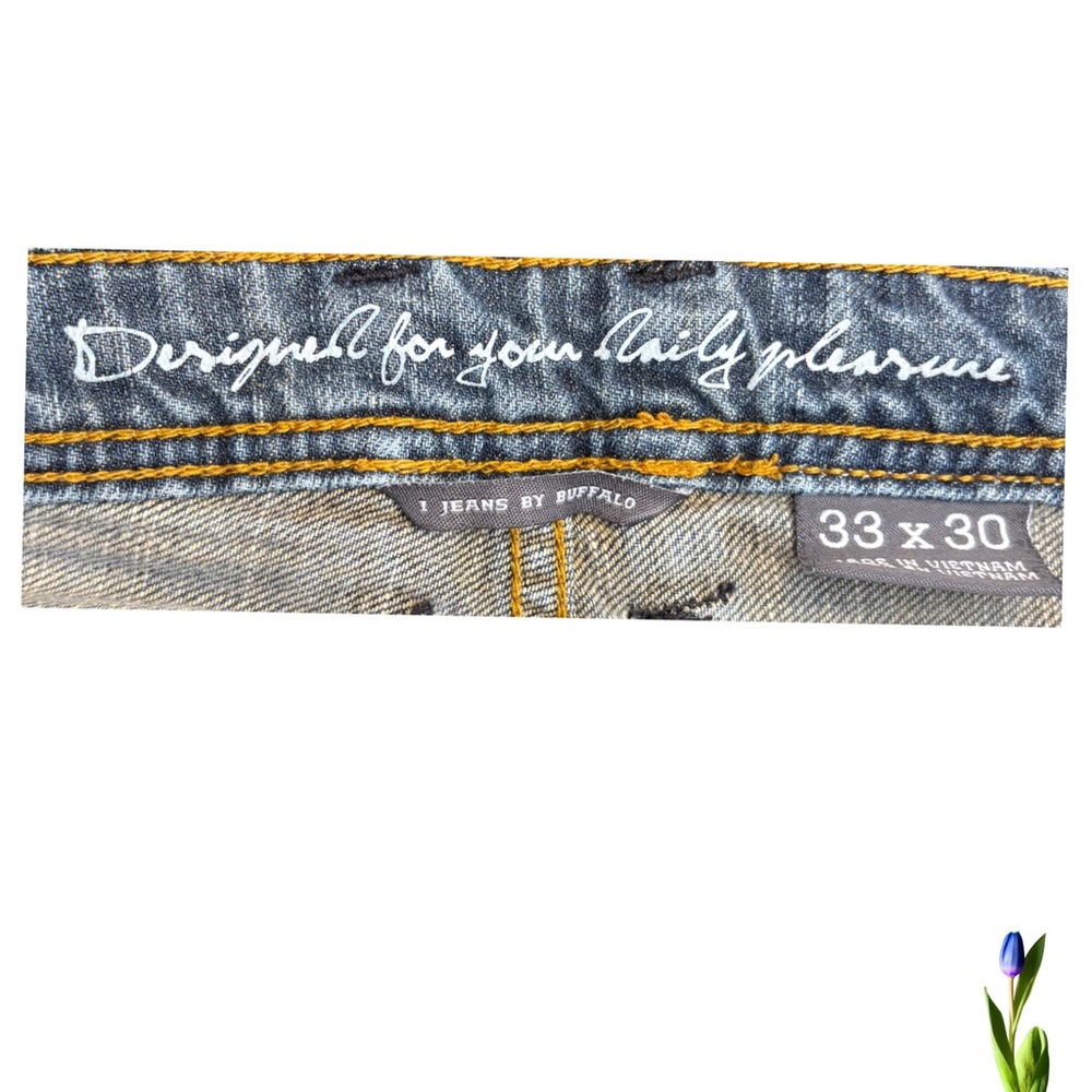 Buffalo Dayton Men's Slim Straight Leg Jeans 
33 x 30 - Picture 3 of 6